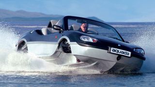 Der Gibbs Aquada hat Anfang der Nullerjahre erneut die Lust auf Amphibienautos geweckt, doch die geplante Kleinserie wurde nie gebaut. (Bild: Gibbs Amphibians)