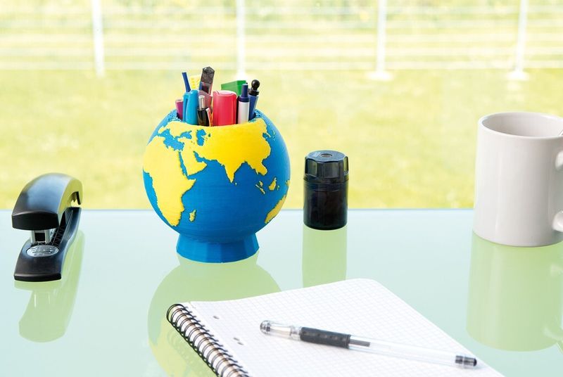 Auch für netter Werbemittel ist der 3D-Drucker EX2-Plus gut. (Bild: Pearl)