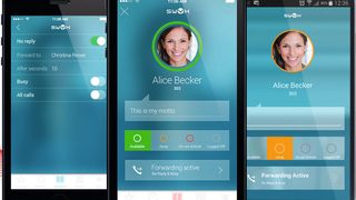 Eine App integriert Mobilgeräte in Swyx Ware 2015. (Swyx)