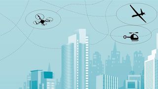 Das Konzept beruht auf einer multidimensionalen (Position, Zeit, Ausrüstungsgrad- und Performanzanforderungen) Luftraumsegmentierung, einer darauf abgestimmten strategischen Konflikterkennung und -lösung und einer spezifischen Modellierung der Performance unbemannter Fluggeräte. (DLR)