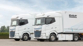 Elektrisch angetriebene Lkw von DAF sollen bald nach Level 4 autonom fahren können. (Bild: DAF Trucks)