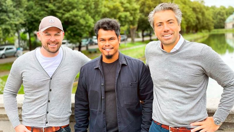 Von links: Moritz Breiding, Paul Saverola, Philipp Haac.(Bild:  Repareo)