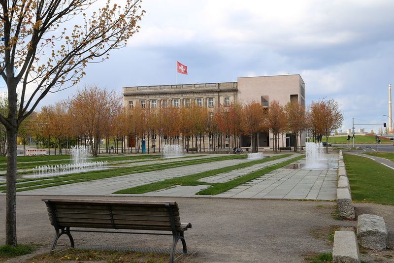 L'ambassade suisse de Berlin côté cour. (Image: JR Gonthier)