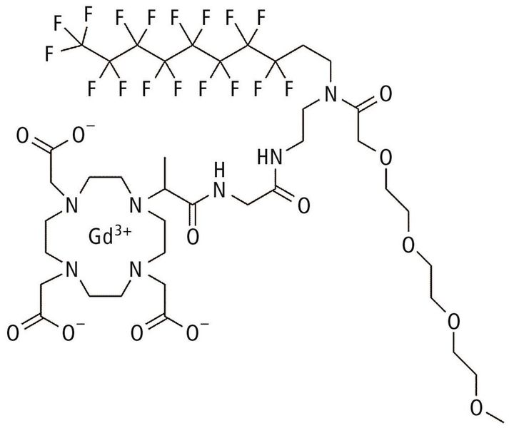 Abb. 2: Struktur von Gadofluorine P (Uniklinik Münster)