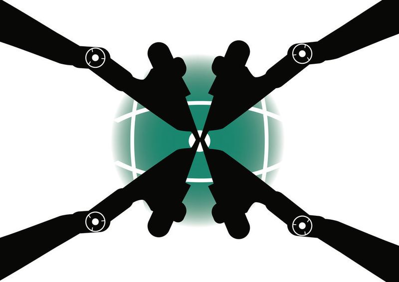 Der TCP wird relativ zum Weltkoordinatensystem festgelegt, das im Bezug zum Roboter stets stationär ist. (Servotronix)