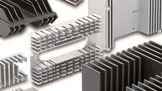 Elektronik entwärmen: Stranggepresste Rippenkühlkörper liefern effiziente und perfekt auf die Appli- kation angepasste Entwärmungsmöglichkeiten für elektronische Bauelemente. (Fischer Elektronik)