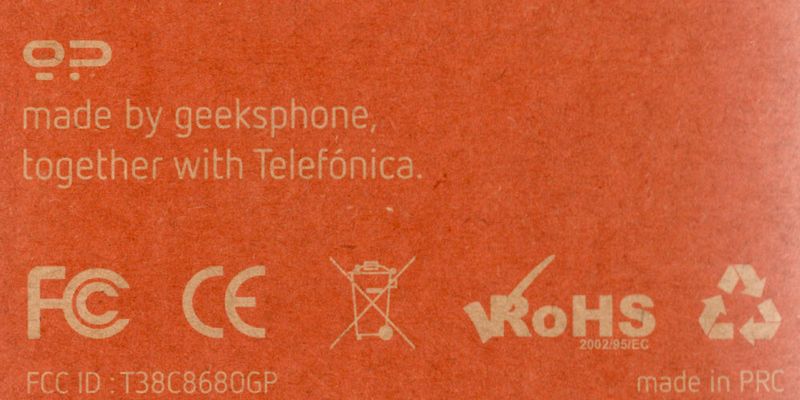Geeksphone lässt die Geräte in China fertigen und kooperiert mit Telefónica. (Bild: Geeksphone/Srocke)