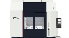 Bei den modular aufgebauten Maschinenbaureihen im Serienstand A5 gelang es mithilfe der modularen Profinet-/IO-Link-Bedieneinheit von Schlegel, eine einheitliche Bedienlogik zu verwirklichen.  (Bild: Schwäbische Werkzeugmaschinen GmbH (SW))