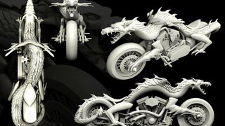Orange County Choppers benutzt einen Stratasys Fortus 400mc 3D Production System für ihre Bedürfnisse im Bereich Additive Fertigung. (Bild: OCC)