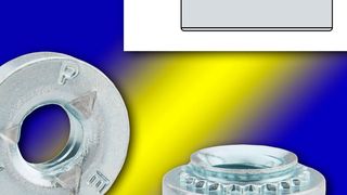 PEM Einpressmuttern vom Typ SL sind in Gewindemaßen von M3 bis M10, beziehungsweise #4-40 bis 3/8-16 erhältlich. (Penn Engineering)