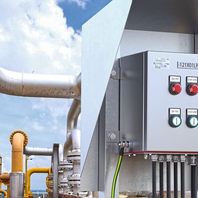 Die Taster und Schalter aus Eigenfertigung werden u. a. in Vor-Ort-Steuerstellen (Control Stations) verbaut. (Bild: Rose Systemtechnik GmbH)