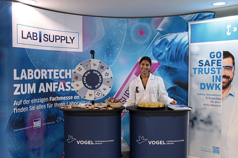 Die nächste LAB-SUPPLY findet am 6. März 2024 in Frankfurt a. M. in der Jahrhunderthalle statt.  Mehr Infos zu den kommenden LAB-SUPPLY-Messen finden Sie auf www.lab-supply.info (Bild: Stefan Stark)