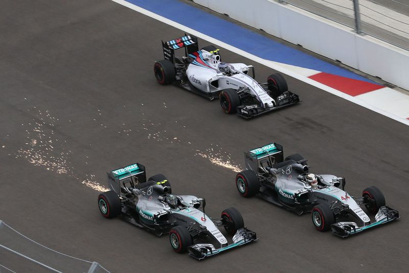 Rückblick auf eine erfolgreiche Formel-1-Saison für Mercedes AMG Petronas und EBM-Papst. (Bild: Daimler)