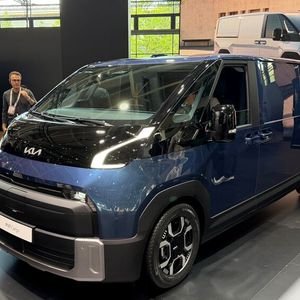 Mit dem PV7 hat Kia sein zweites Nutzfahrzeugmodell vorgestellt. (Bild: Wehner - VCG)