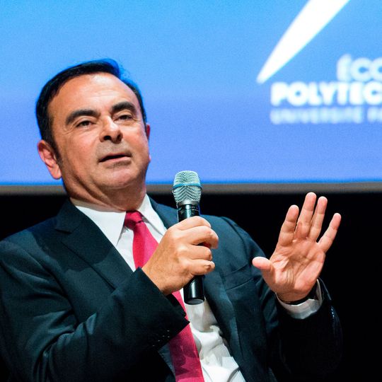 Ghosn wird unter anderem verdächtigt, zwei Privatpartys im Schloss von Versailles organisiert zu haben.(Bild:  Conférence de Carlos Ghosn (X 1974) /Ecole polytechnique / CC BY-SA 2.0)