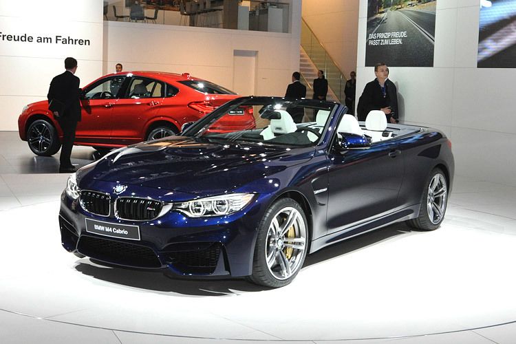 Erstmals in Europa vorgestellt wurden unter anderem das M4 Cabrio ... (Foto: Grimm)