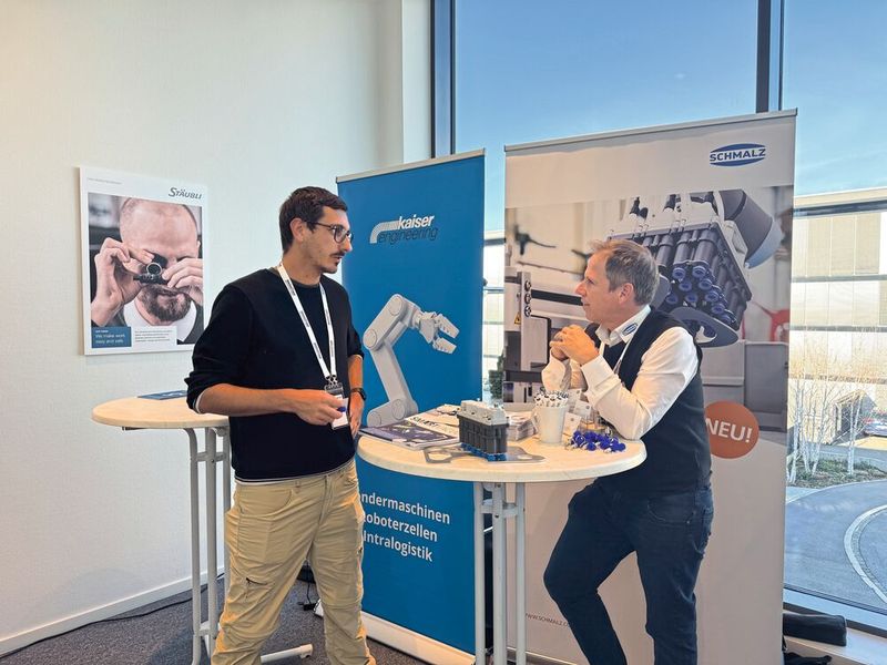 Impressionen vom swissRobotics Symposium 2025 am 5. November 2025 bei Stäubli Electrical Connectors AG in Alschwil. (Bild: Anne Richter, VCG)