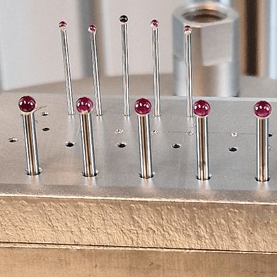 Vakuumgelötete Messtaster. (Bild: iew induktive Erwärmungsanlagen )