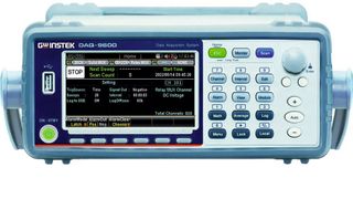 Daten erfassen: Das Datenerfassungssystem DAQ-9600 des Herstellers GW Instek lassen sich 14 verschiedene physikalische Eingangsgrößen erfassen. (Bild: GW Instek)