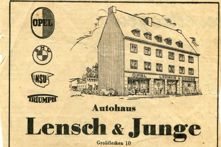 Bereits 1919 sah Otto Bleck in Automobilen die Zukunft und gründete in der Alsterdorfer Straße sein Autohaus. (Lensch & Bleck GmbH)