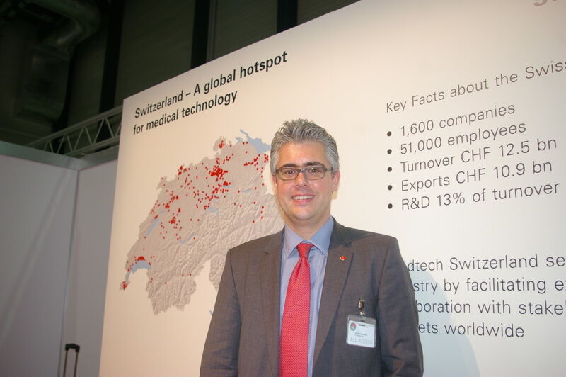 Patrick Dümmler, directeur de Medtech Switzerland. (Image: JR Gonthier / MSM)