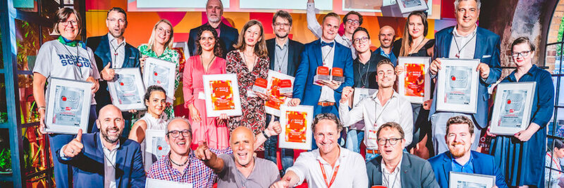 In Köln freuten sich Preisträger und Nominierte über ihre Auszeichnungen im Rahmen des eco Awards 2021.