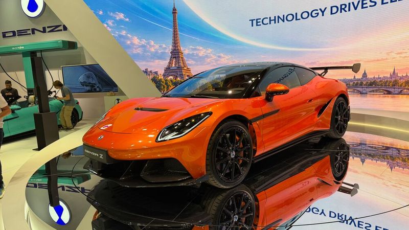 Denza is launching its Z electric sports car in three versions. (Image:Wehner - VCG)
