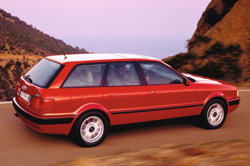 1992 kam der Audi 80 Avant der Generation B4. (Audi)