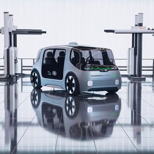 Vector heißt eine autonome und elektrische Zukunftsvision von Jaguar Land Rover.(Bild:  Jaguar Land Rover)