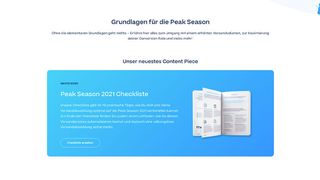 Die ultimative Checkliste von Sendcloud für die Peak Season 2021. (Bild: Sendcloud)
