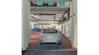 Autos sollen ihren Weg in die Porsche-Werkstatt künftig allein finden. (Porsche)