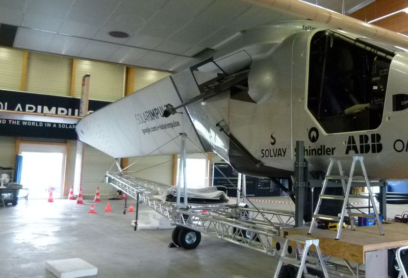 Der Rumpf des Solarflugzeuges besteht zu 83 % aus ultraleichten Verbundwerkstoffen. Anstelle von epoxidverstärktem festem Kohlenstoff wurde eine noch leichtere Kohlenstoff-Sandwich-Struktur gewählt. (Bild: D.Quitter, konstruktionspraxis)