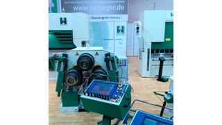 Ein breites Standardprogramm von Abkantpressen, Tafelscheren, Rundbiegemaschinen, Wasserstrahl- und Plasmaanlagen sowie individuelle Maschinenlösungen bietet Hezinger an. (Bild: Hezinger)