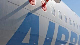 Infrarot-Auge kontra Vulkanasche: Der AVOID-Sensor am Rumpf des Airbus A340 (Airbus)