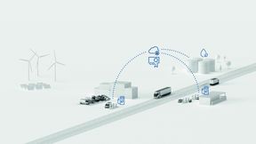 Der Digital Fuel Twin von Bosch erfasst und validiert Tankdaten aus verschiedenen Quellen – darunter Fahrzeugdaten, Tankstellen und Tankkartentransaktionen – und gewährleistet damit eine zuverlässige und transparente Nachverfolgung des Verbrauchs erneuerbarer Kraftstoffe. (Bild: Bosch)