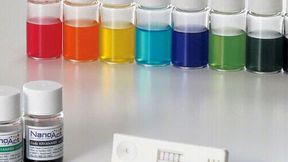 Nanoact colored cellulose nanobeads were developed by Asahi Kasei by utilizing its core technology of cellulose processing.  (Source: Asahi Kasei)