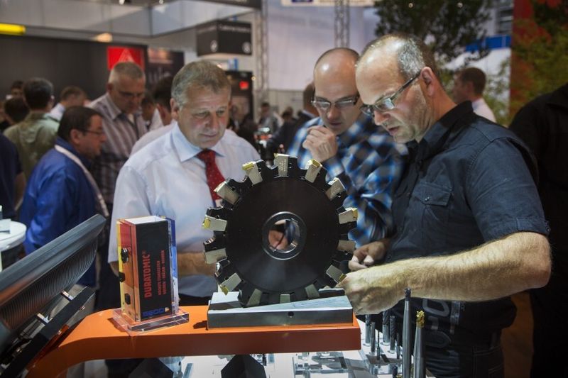 Fräsaufsetze von Seco. (Bild: Messe Stuttgart)