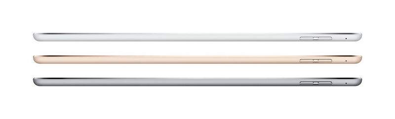 Das iPad Air 2 soll mit 6,1 Millimeter das dünnste seiner Art sein. (Bild: Apple)