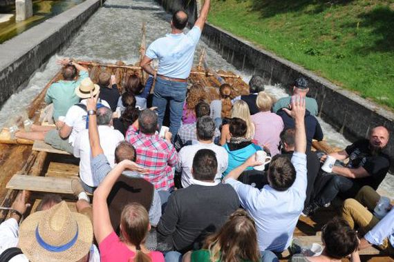 Floßfahrt NEC & Ingram Micro 2013 (Hannes Magerstaedt)