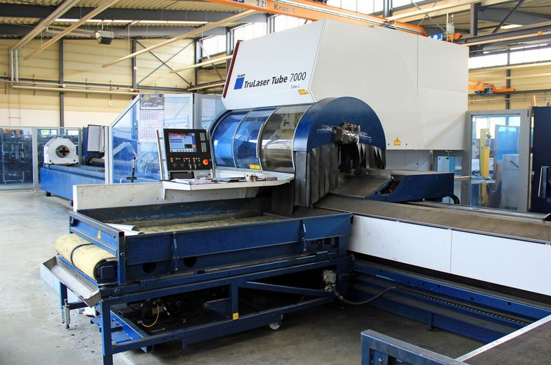 Die probeweise Einführung der neuen Organisation der Produktionsabläufe erfolgte zunächst im Laserbereich. (Bild: Klaus Vollrath)