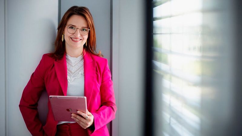 Ronja Kemmer, Baden-Württembergs Chief Digital Officer.(Bild:  Tobias Koch)