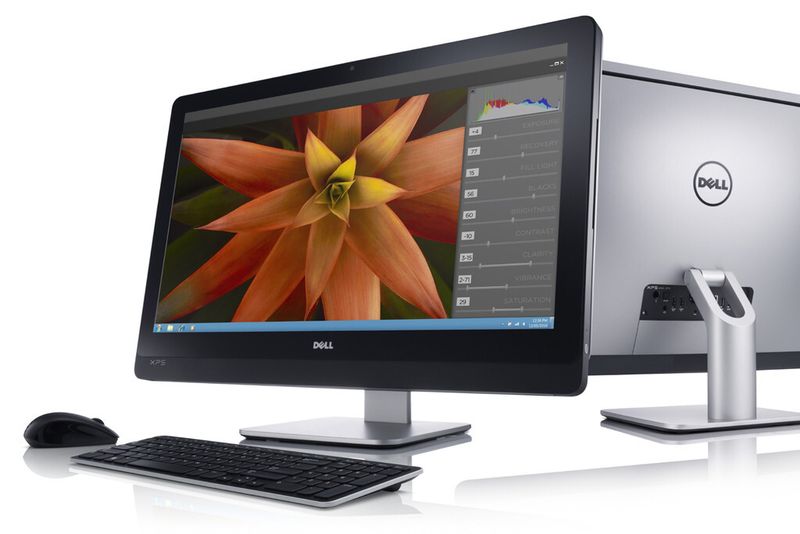 Der schlanke XPS One 27 macht auf dem Schreibtisch eine gute Figur - das 27-Zoll-Display mit Quad-Auflösung (2.560 x 1.440 Bildpunkte) trägt mit dazu bei. (Archiv: Vogel Business Media)