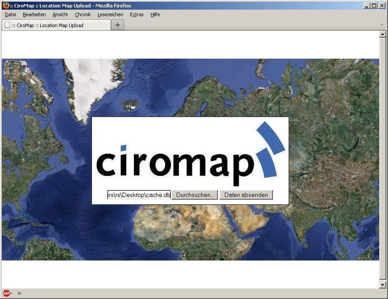 Auslesen der cache.db-Datenbank mit dem Tool Ciromap. (Archiv: Vogel Business Media)