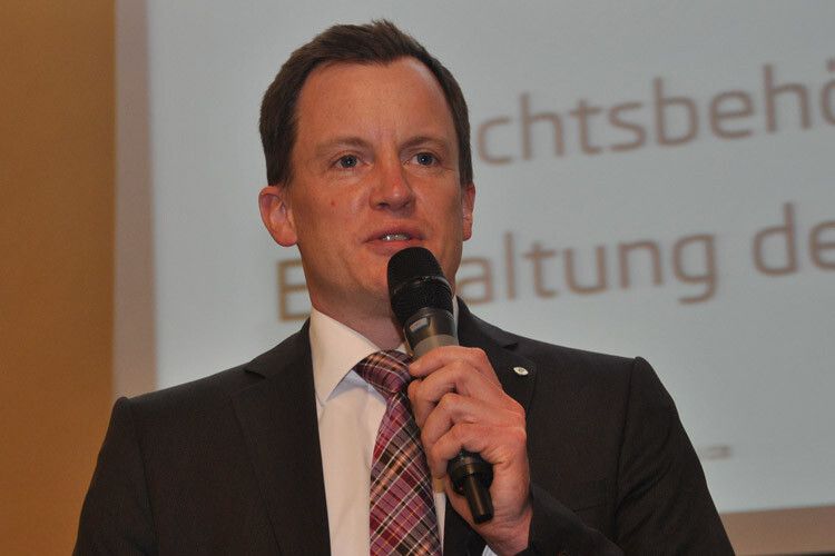 Geschäftsführer Patrick Kaiser präsentierte den Tätigkeitsbericht des Vorstands. (Foto: Scheid)