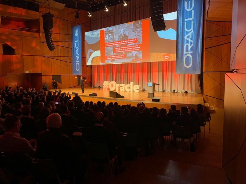 Andrew Sutherland sprach über die Oracle Cloud als 