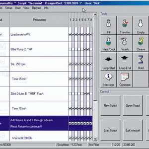 Abb.2: Softwareoberfläche InnoSoft des Inno-Gram-Systems.