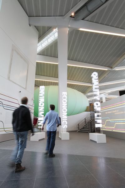 Intelligente Lichttechnik sorgt für Beleuchtung nach Bedarf. (Bild: Siemens)