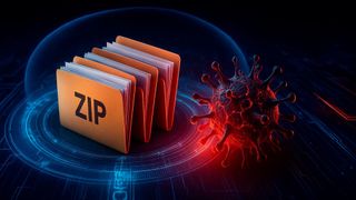 Zwei Zero-Day-Schwachstellen in dem beliebten Tool 7-Zip könnten infolge eines veröffentlichten PoCs stark gefährdet sein. (Bild: Dall-E / Vogel IT-Medien GmbH / KI-generiert)