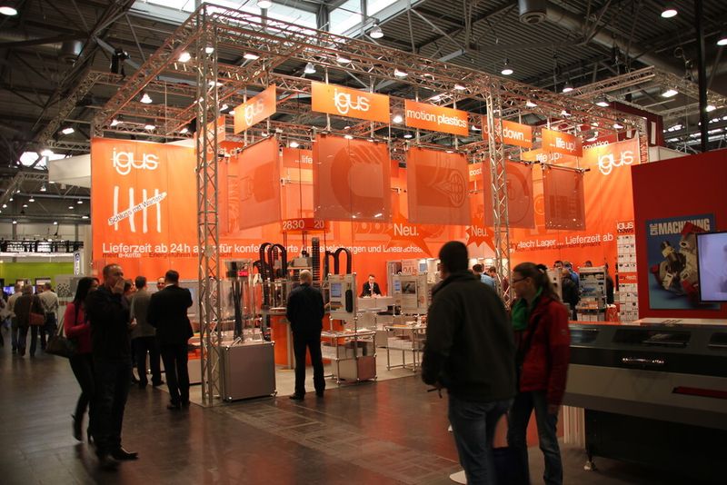 Impressionen von der Intec 2015 in Leipzig. (Sonnenberg)