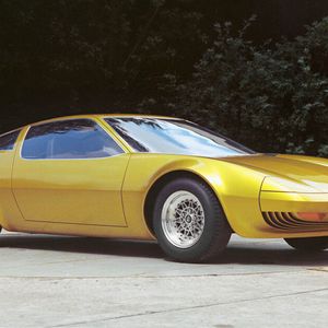 Auch ein Auto, dass man von Opel nicht erwarten würde ist der GT/W Genève Concept von 1975. Das W stand für Wankelmotor, der den Wagen antreiben sollte. Das Projekt wurde jedoch ziemlich jäh gestoppt, als man bei General Motors erkannte, dass der Wankel weder sparsam noch sauber ist.(Bild:  Opel)